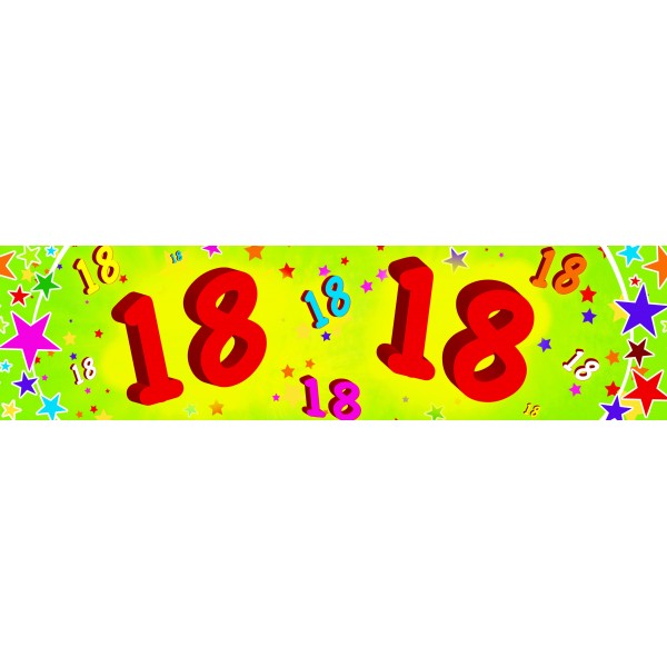 18th Birthday Banner Ideas