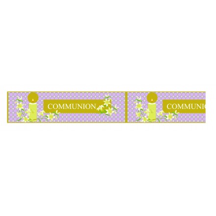 communion banner 0,16x2,44m party room decoration