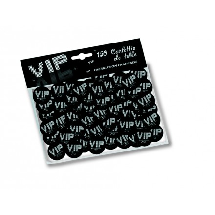 150 VIP table confetti - Hollywood themed party decoration