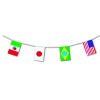 world countries flag bunting