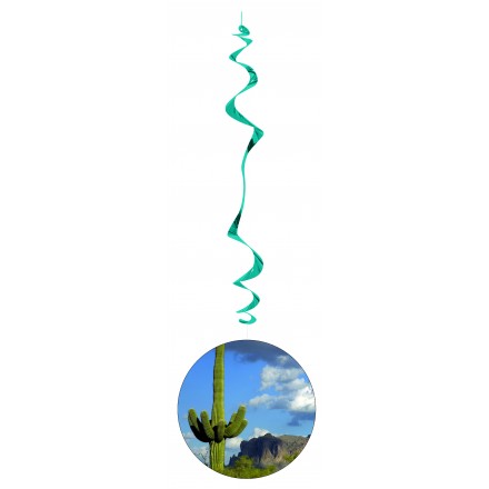 Hawai hanging swirl decoration