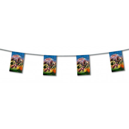 Cowboy western bunting 4,50m themed party decoration