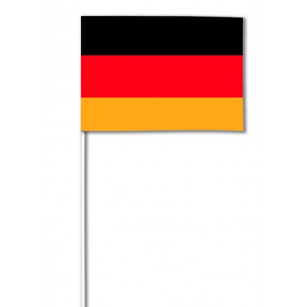 Germany hand-waving flag 14x21cm ( Pack of 100 ) paper hand held party decoration