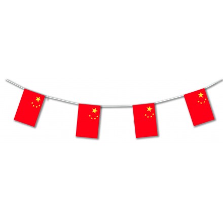 China flag bunting and banner party supplies 