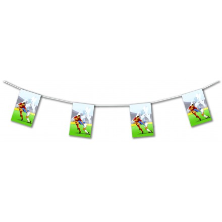 rugby bunting