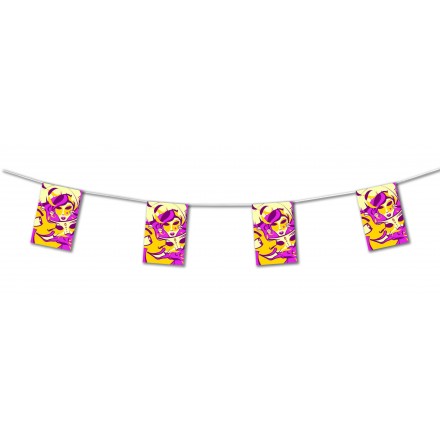 carnival plastic bunting