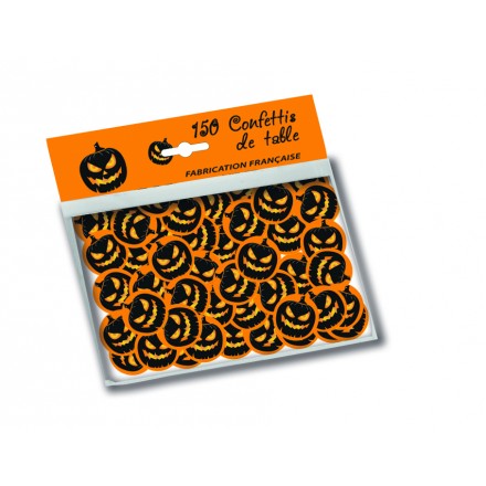 Pumpkins halloween confetti ( 150 pcs ) table party decoration