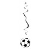 football hanging swirl decoratioin