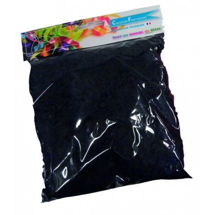 black mini tissue paper confetti flame retardant 50g wedding and balloons supplies
