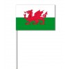 Wales (dragon) paper hand-waving flag