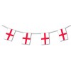 England plastic flag bunting