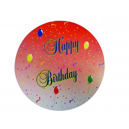 Happy Birthday Cutout cheap hanging party decoration