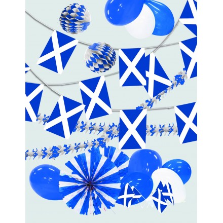 Scotland kit St Andrew set Scottish set party decoration