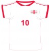 England football jersey cutout