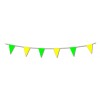 Brazil pennant 20x30cm triangular  green yellow