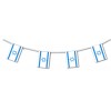 Israel plastic flag bunting