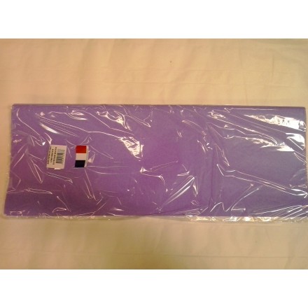 Lilac tissue paper wrap