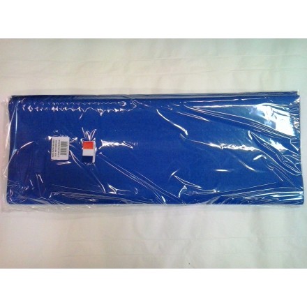 Dark blue tissue paper wrap