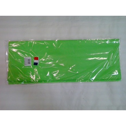 Green tissue paper wrap