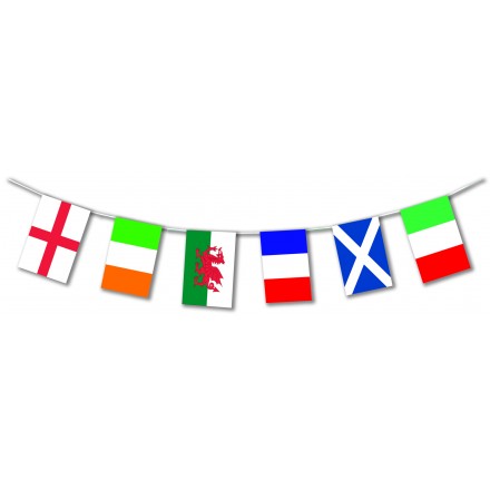 Six Nations Rugby Bunting