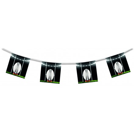 Rugby bunting 15ft/4,50m lengths