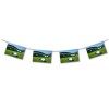 Rugby stadium bunting 15ft/4,50m lengths