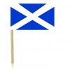 Scottish flag picks - pack of 50