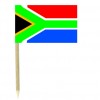 South Africa flag picks - pack of 50