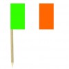 Irish flag picks - pack of 50