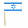 Israel flag picks - pack of 50