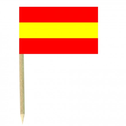 Spanish cocktail picks -pack of 50 food wood sticks party decoration