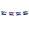 London Bus flag bunting 15ft/4,50m lengths