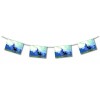 Medieval knight flame-retardant paper flag bunting