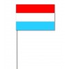 Luxembourg paper hand-waving flag pack of 100