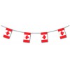 Canada plastic flag bunting 