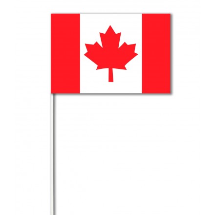 Canadian paper handwavers pack of 100 hand held party supplies