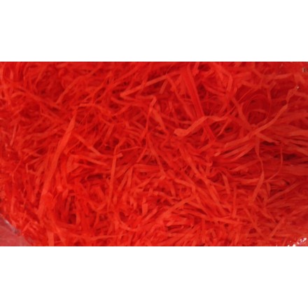 Extra Soft Shredded Tissue Paper red