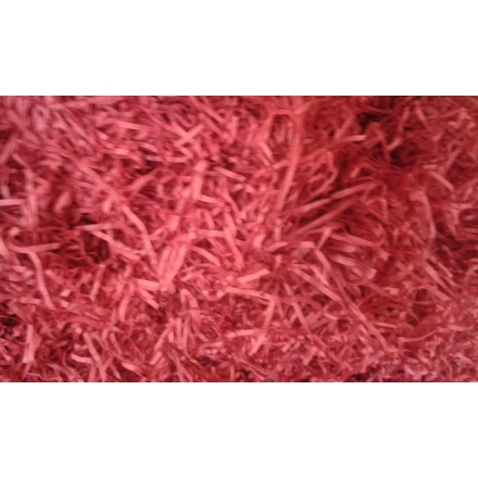 Extra Soft Shredded Tissue Paper burgundy