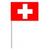 Switzerland paper hand-waving flag pack of 100
