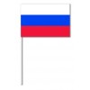 Russian paper hand-waving flag pack of 100