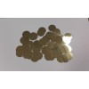 Circle 25mm gold glitter 10g