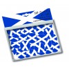 Scottish flag confetti