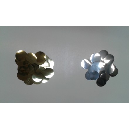 Foil Circle 25mm Confetti choose the color