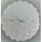 White tissue paper ball 10inch/25cm