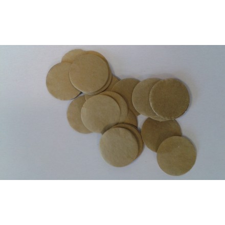 Paper Gold Circle Confetti 25mm 100g