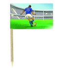 Rugby Cocktail Flag Picks - Pack of 10 food wod sticks rugby party supplies