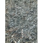 Silver foil angel hair 14g Christmas table decoration